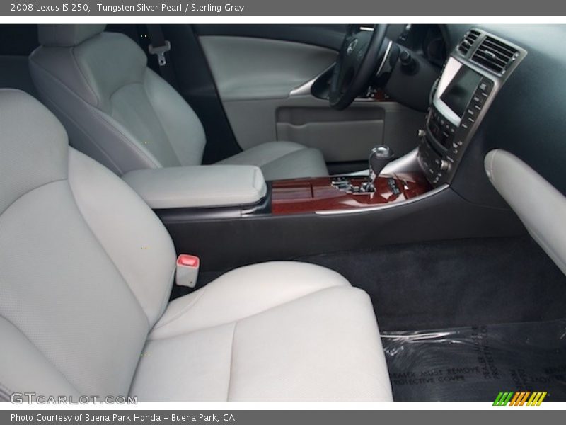 Tungsten Silver Pearl / Sterling Gray 2008 Lexus IS 250