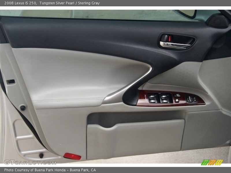 Tungsten Silver Pearl / Sterling Gray 2008 Lexus IS 250