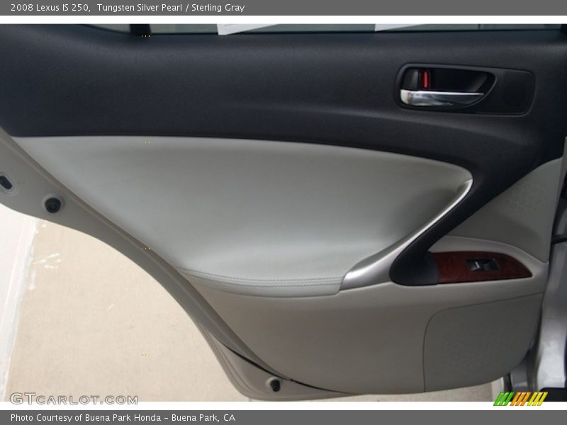 Tungsten Silver Pearl / Sterling Gray 2008 Lexus IS 250