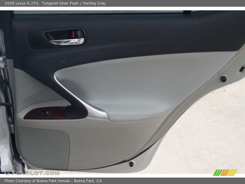 Tungsten Silver Pearl / Sterling Gray 2008 Lexus IS 250