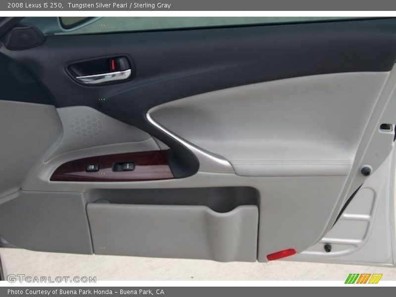 Tungsten Silver Pearl / Sterling Gray 2008 Lexus IS 250