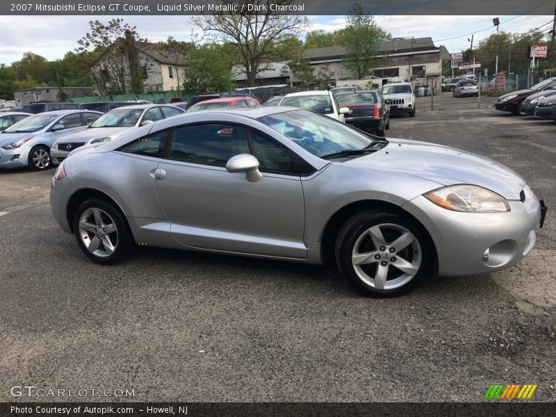 Liquid Silver Metallic / Dark Charcoal 2007 Mitsubishi Eclipse GT Coupe