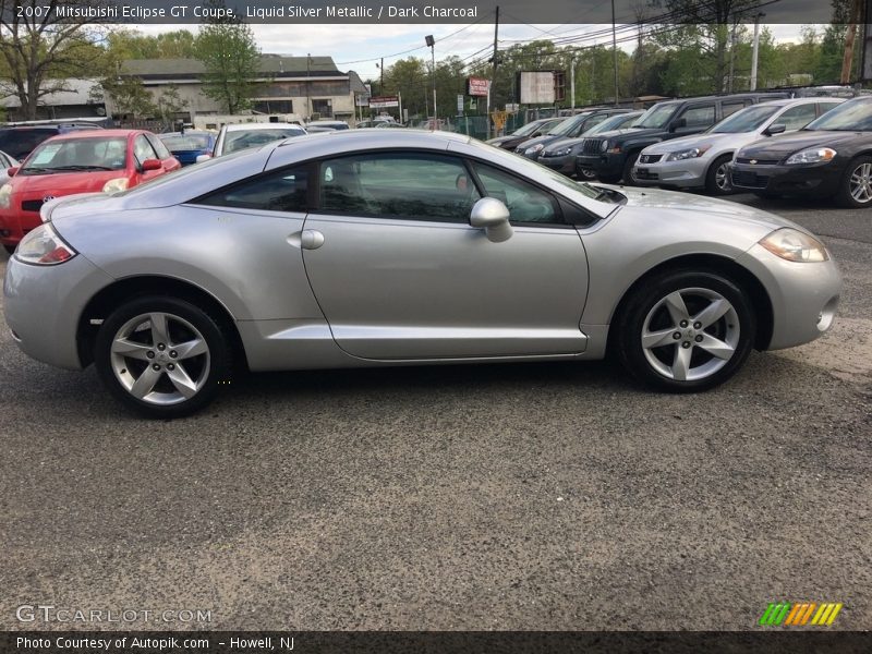 Liquid Silver Metallic / Dark Charcoal 2007 Mitsubishi Eclipse GT Coupe