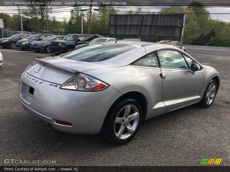 Liquid Silver Metallic / Dark Charcoal 2007 Mitsubishi Eclipse GT Coupe