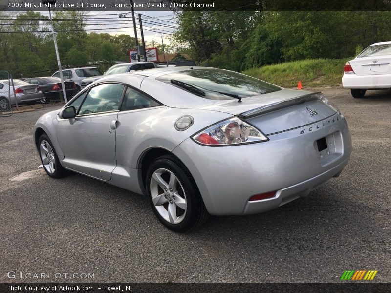 Liquid Silver Metallic / Dark Charcoal 2007 Mitsubishi Eclipse GT Coupe