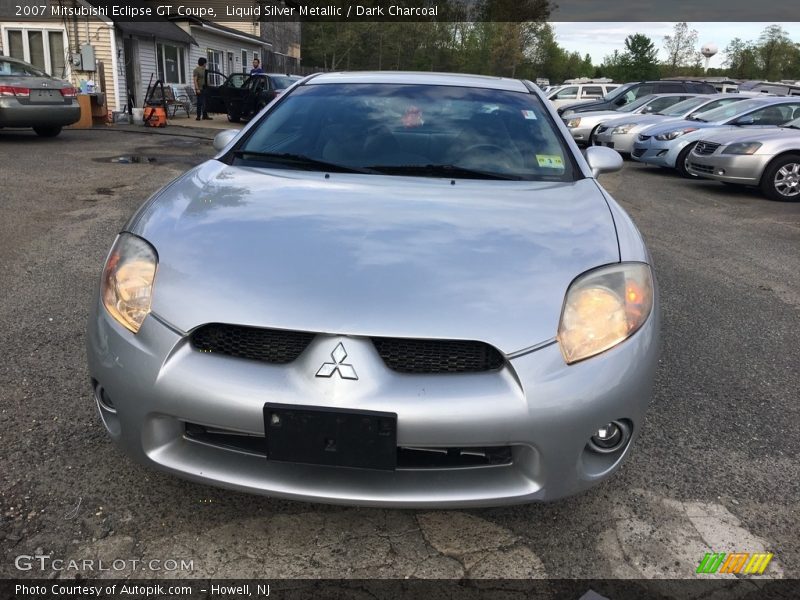 Liquid Silver Metallic / Dark Charcoal 2007 Mitsubishi Eclipse GT Coupe