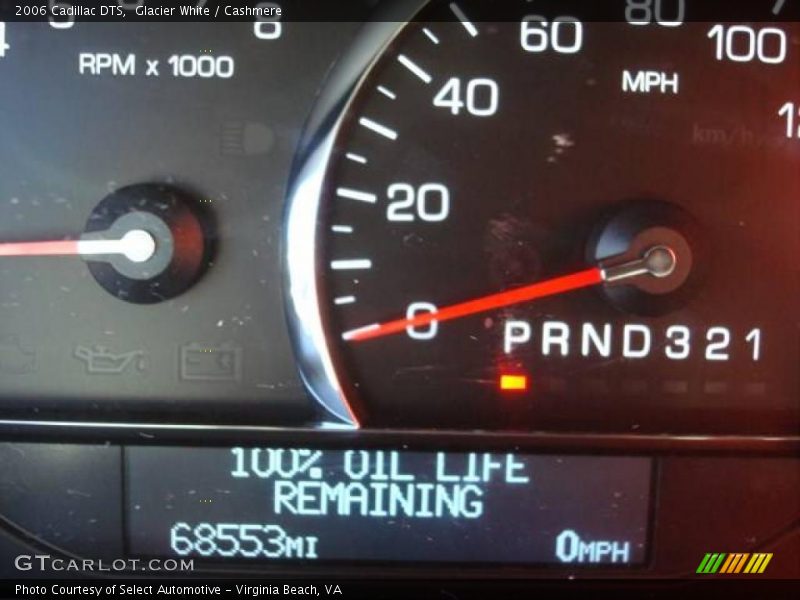 Glacier White / Cashmere 2006 Cadillac DTS