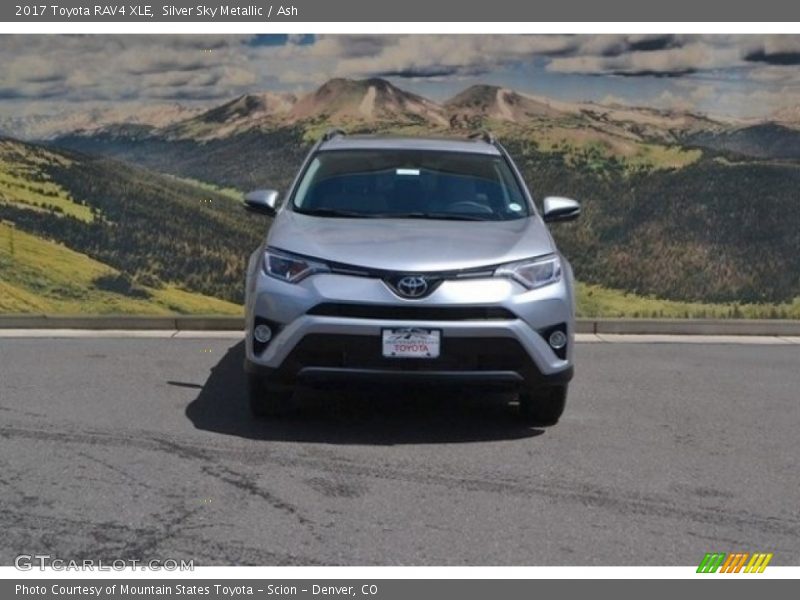 Silver Sky Metallic / Ash 2017 Toyota RAV4 XLE
