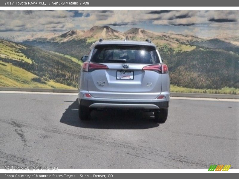 Silver Sky Metallic / Ash 2017 Toyota RAV4 XLE
