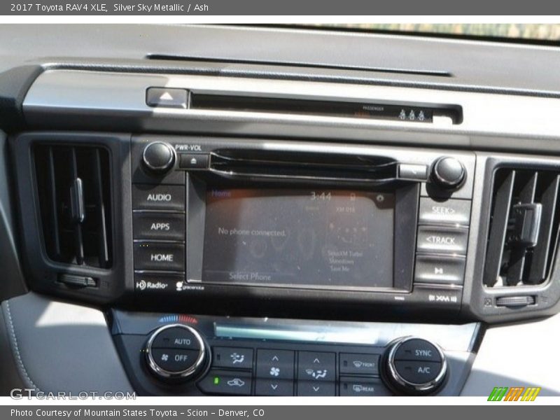 Silver Sky Metallic / Ash 2017 Toyota RAV4 XLE