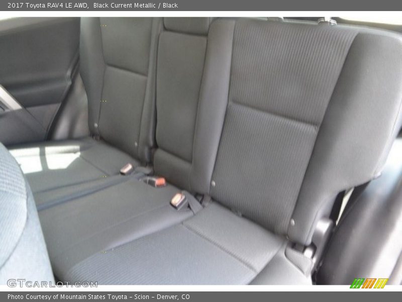Black Current Metallic / Black 2017 Toyota RAV4 LE AWD