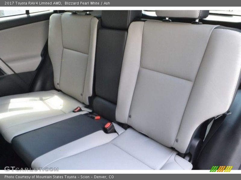 Blizzard Pearl White / Ash 2017 Toyota RAV4 Limited AWD