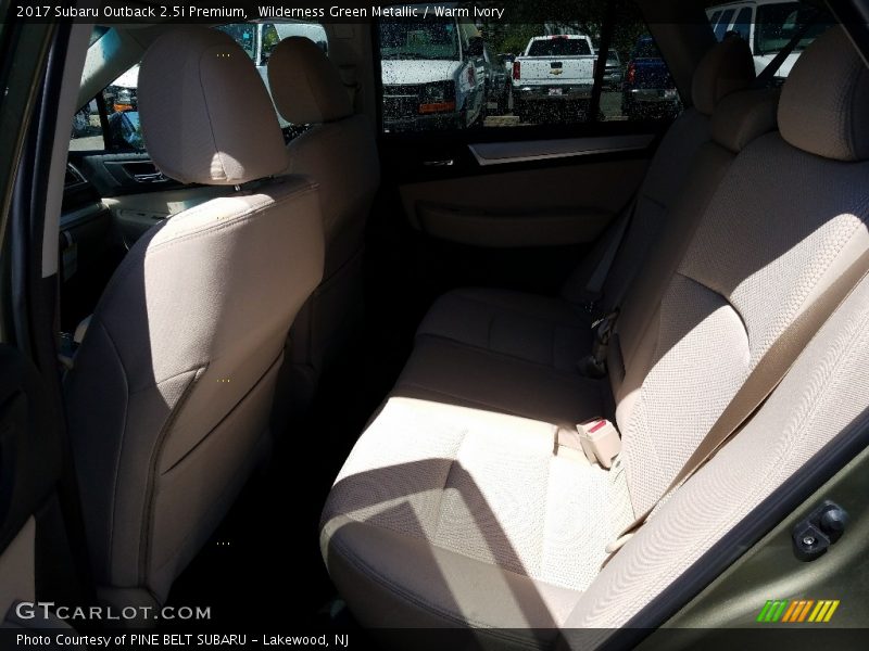 Wilderness Green Metallic / Warm Ivory 2017 Subaru Outback 2.5i Premium