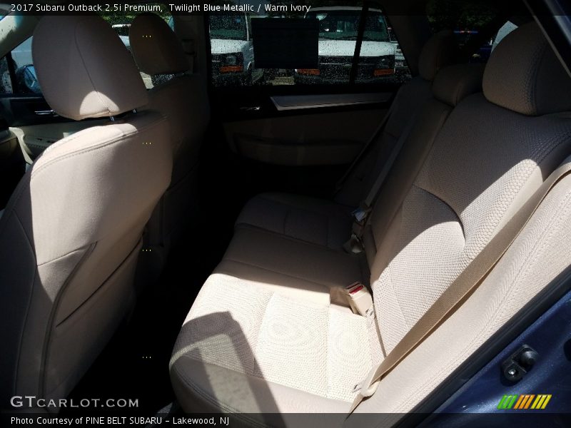 Twilight Blue Metallic / Warm Ivory 2017 Subaru Outback 2.5i Premium