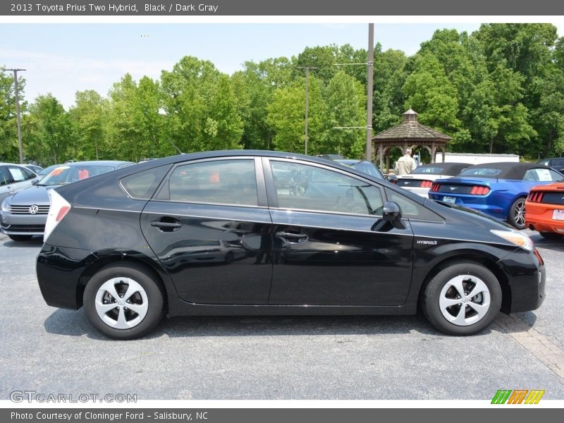 Black / Dark Gray 2013 Toyota Prius Two Hybrid