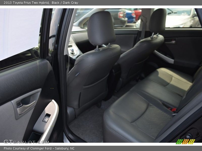 Black / Dark Gray 2013 Toyota Prius Two Hybrid