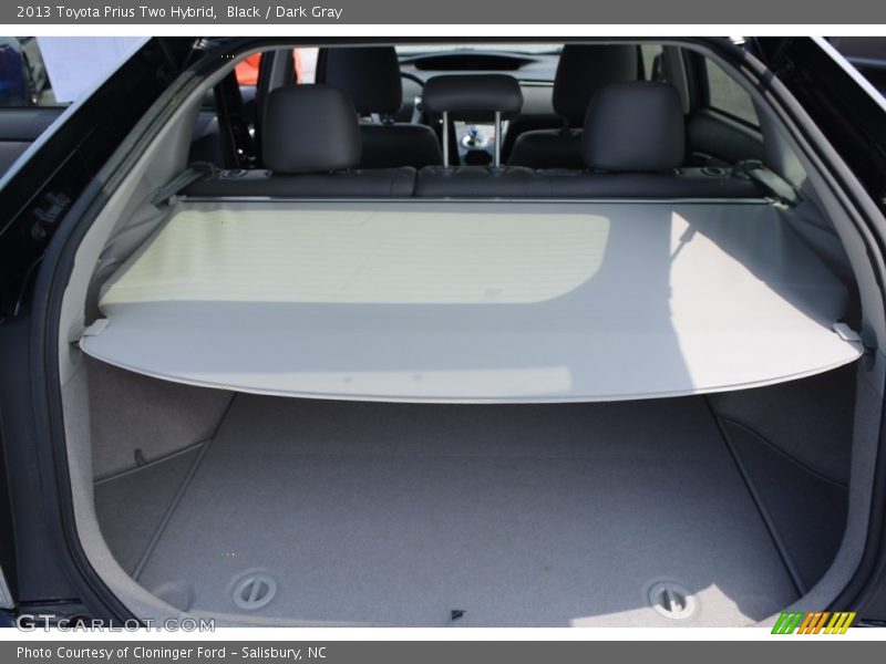 Black / Dark Gray 2013 Toyota Prius Two Hybrid