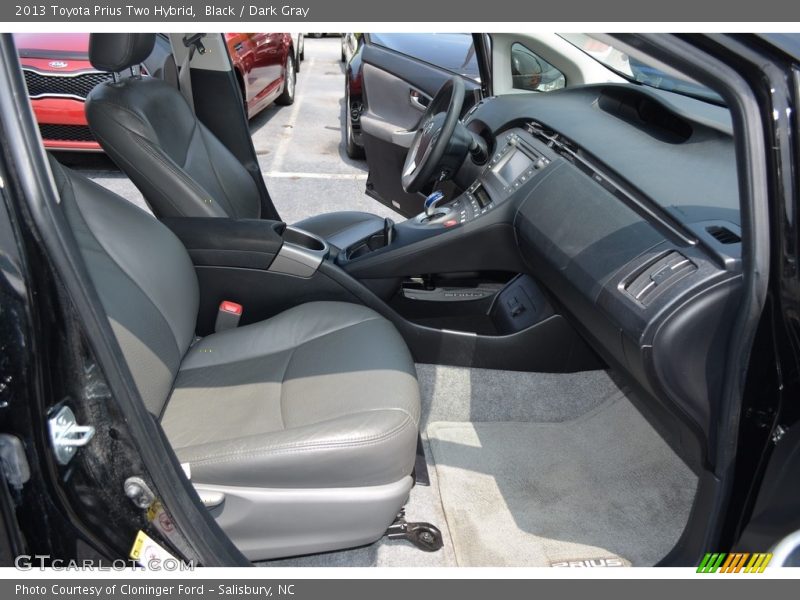 Black / Dark Gray 2013 Toyota Prius Two Hybrid