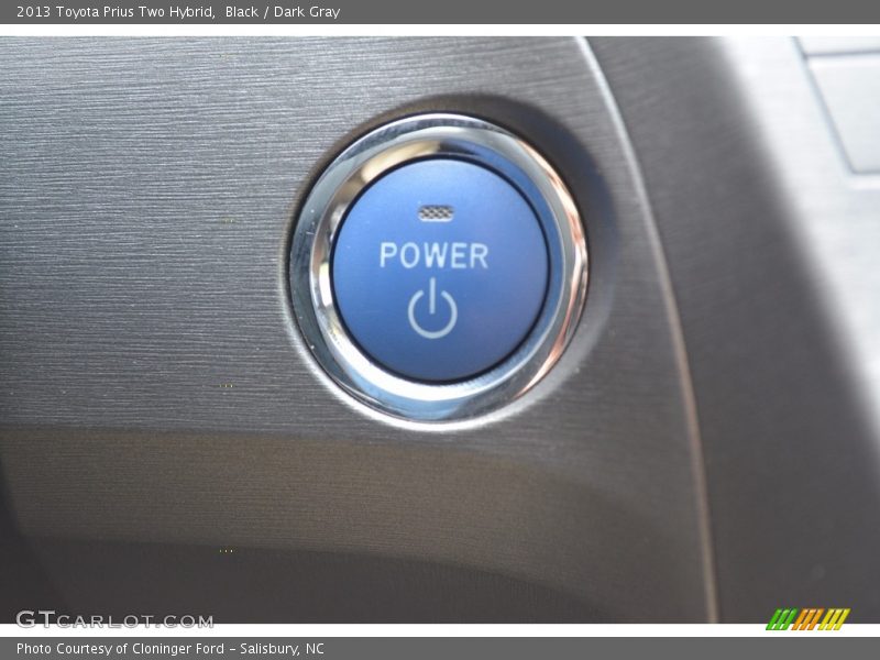 Black / Dark Gray 2013 Toyota Prius Two Hybrid