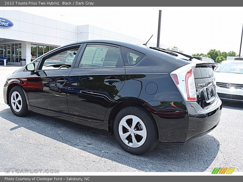 Black / Dark Gray 2013 Toyota Prius Two Hybrid