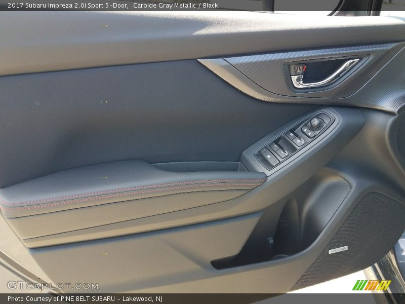 Carbide Gray Metallic / Black 2017 Subaru Impreza 2.0i Sport 5-Door