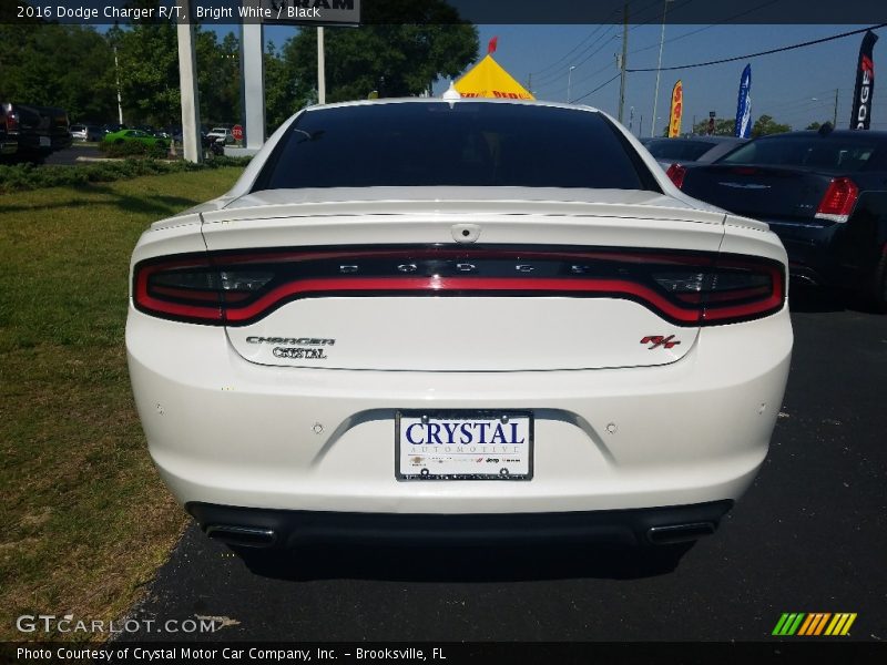 Bright White / Black 2016 Dodge Charger R/T