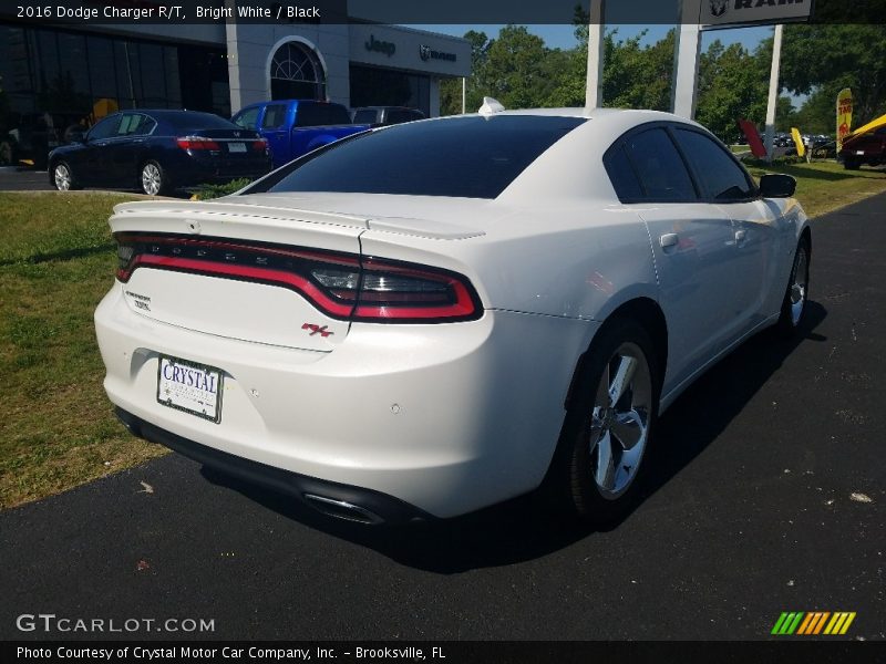 Bright White / Black 2016 Dodge Charger R/T