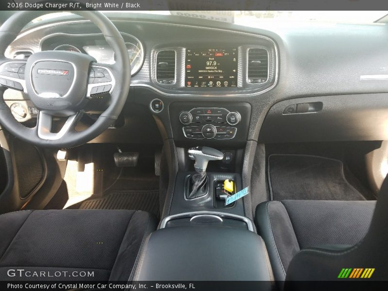 Bright White / Black 2016 Dodge Charger R/T