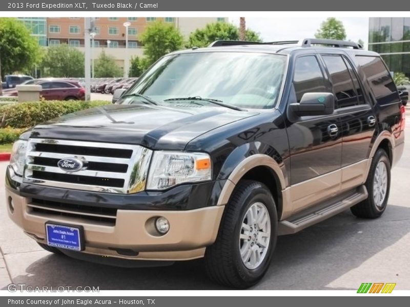 Tuxedo Black / Camel 2013 Ford Expedition XLT