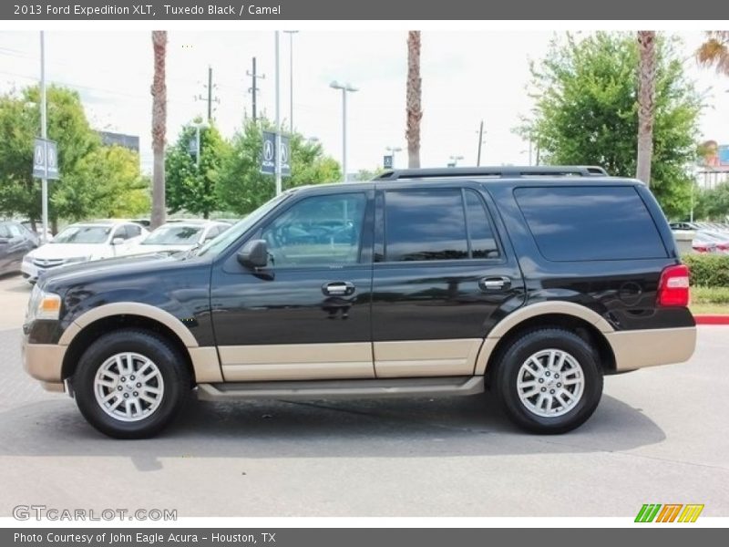Tuxedo Black / Camel 2013 Ford Expedition XLT