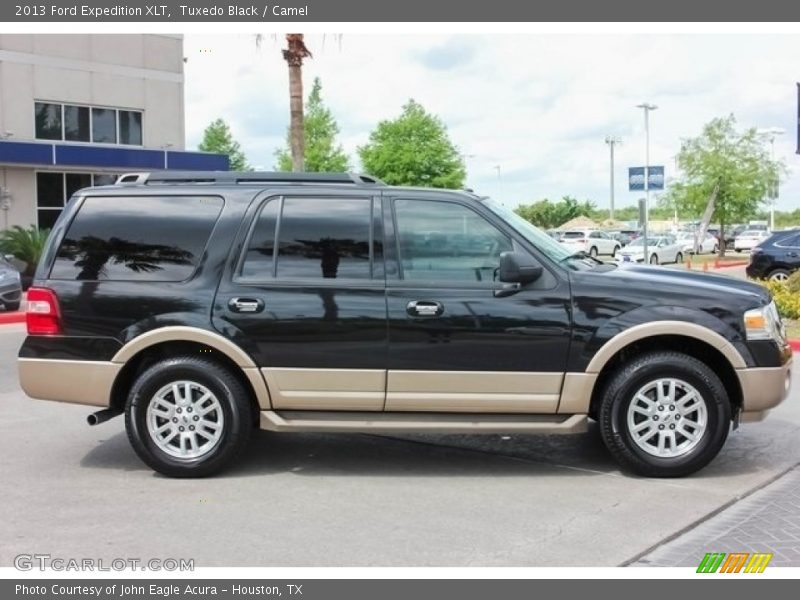 Tuxedo Black / Camel 2013 Ford Expedition XLT