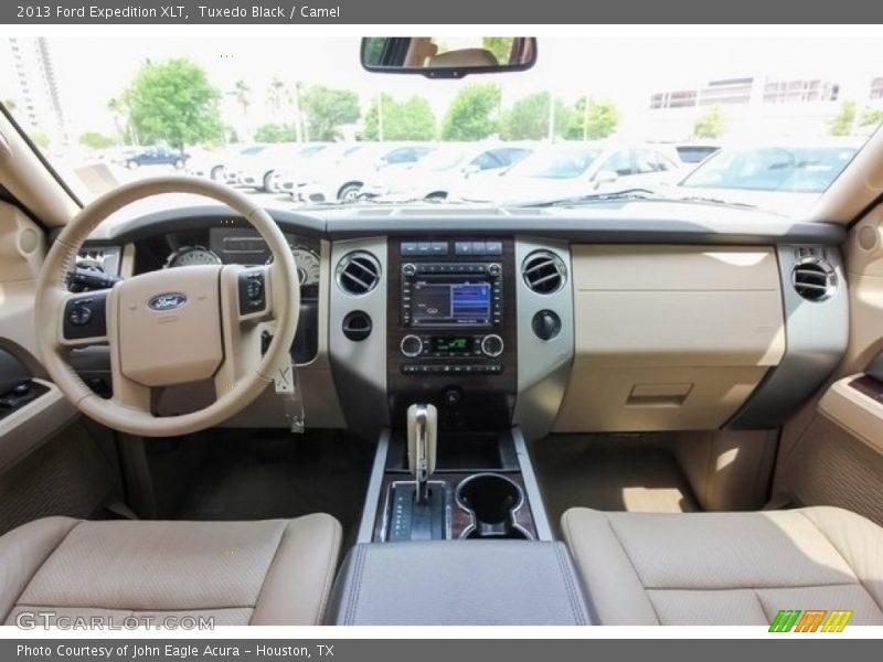 Tuxedo Black / Camel 2013 Ford Expedition XLT