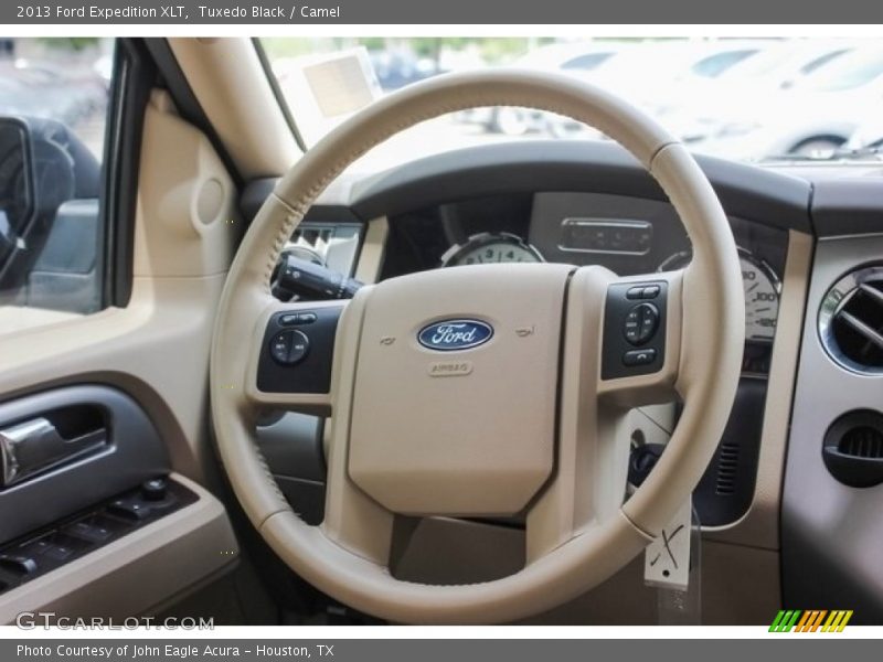 Tuxedo Black / Camel 2013 Ford Expedition XLT
