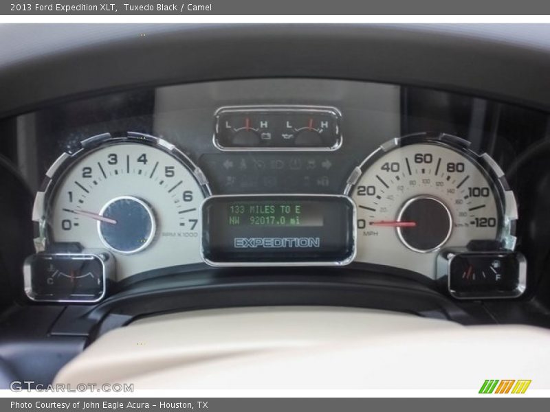 Tuxedo Black / Camel 2013 Ford Expedition XLT