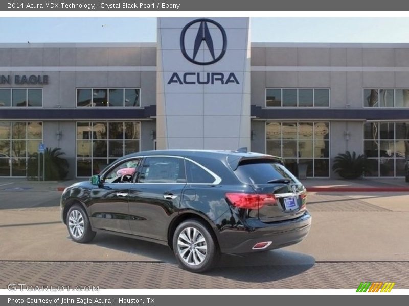 Crystal Black Pearl / Ebony 2014 Acura MDX Technology