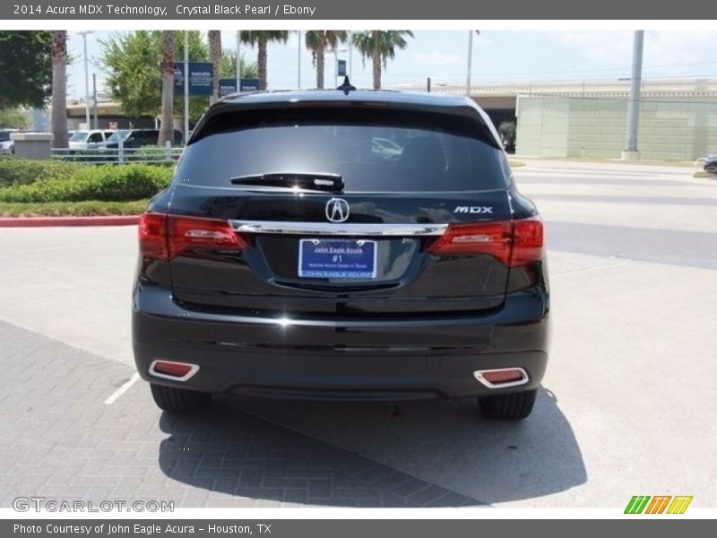 Crystal Black Pearl / Ebony 2014 Acura MDX Technology