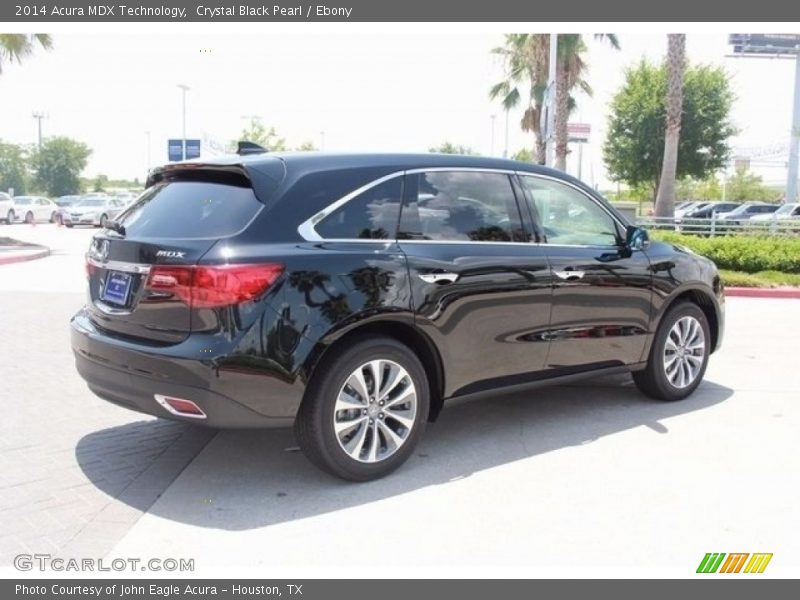 Crystal Black Pearl / Ebony 2014 Acura MDX Technology