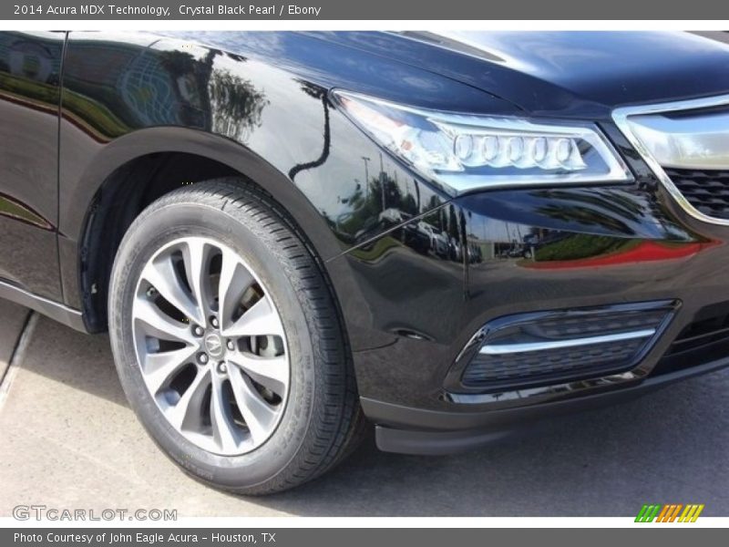 Crystal Black Pearl / Ebony 2014 Acura MDX Technology
