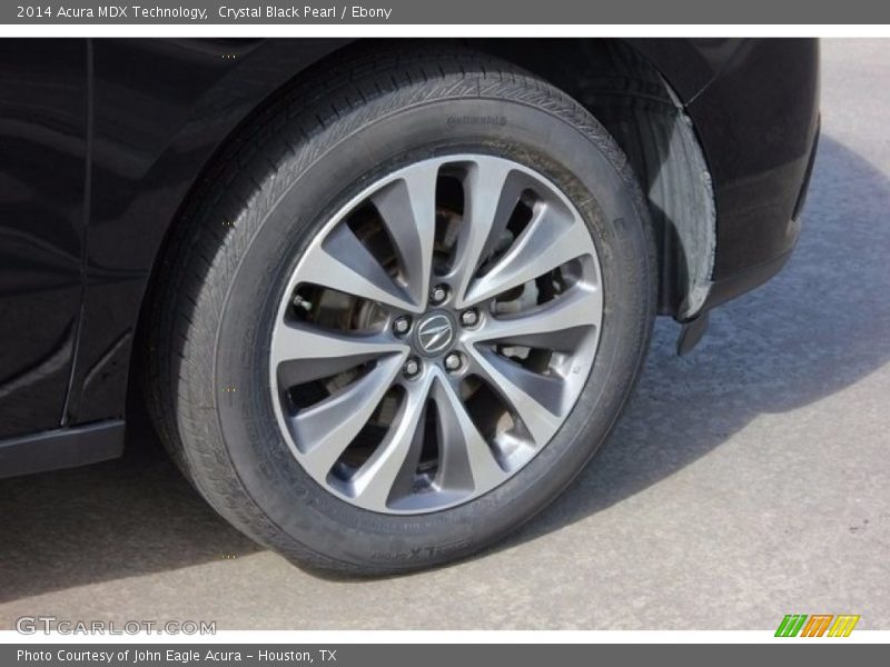 Crystal Black Pearl / Ebony 2014 Acura MDX Technology