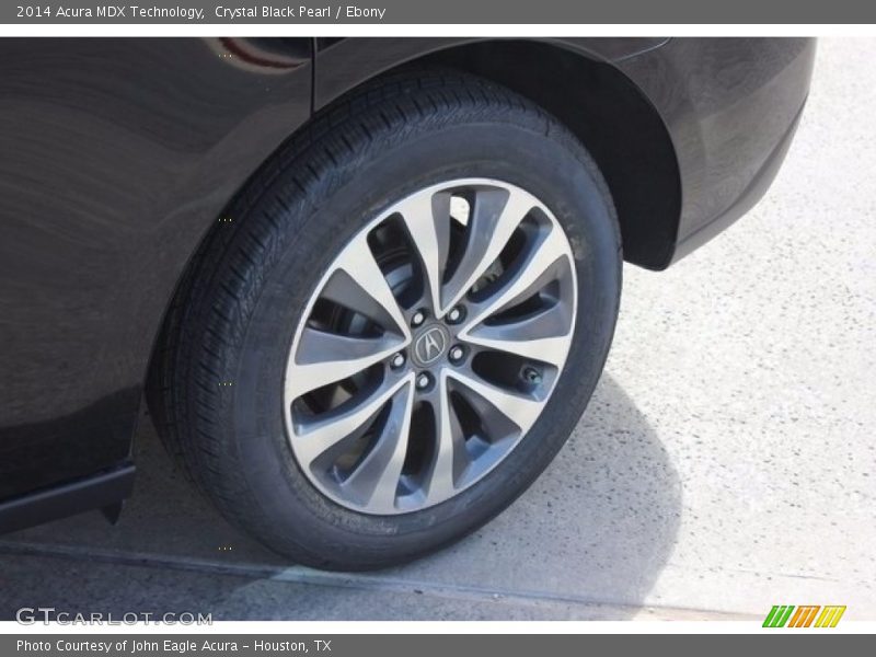 Crystal Black Pearl / Ebony 2014 Acura MDX Technology