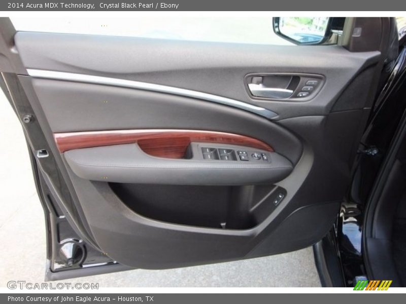 Crystal Black Pearl / Ebony 2014 Acura MDX Technology