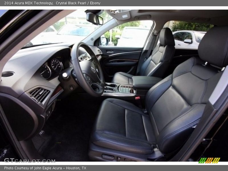 Crystal Black Pearl / Ebony 2014 Acura MDX Technology