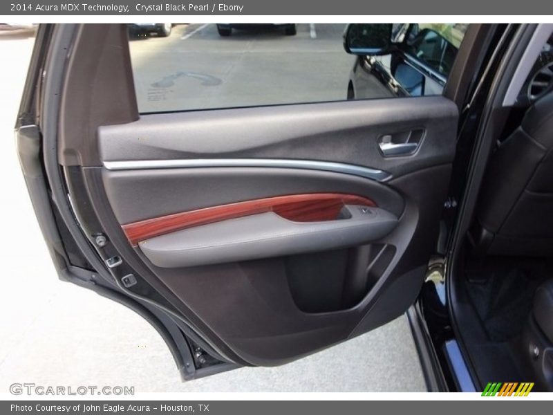 Crystal Black Pearl / Ebony 2014 Acura MDX Technology