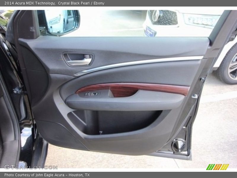 Crystal Black Pearl / Ebony 2014 Acura MDX Technology