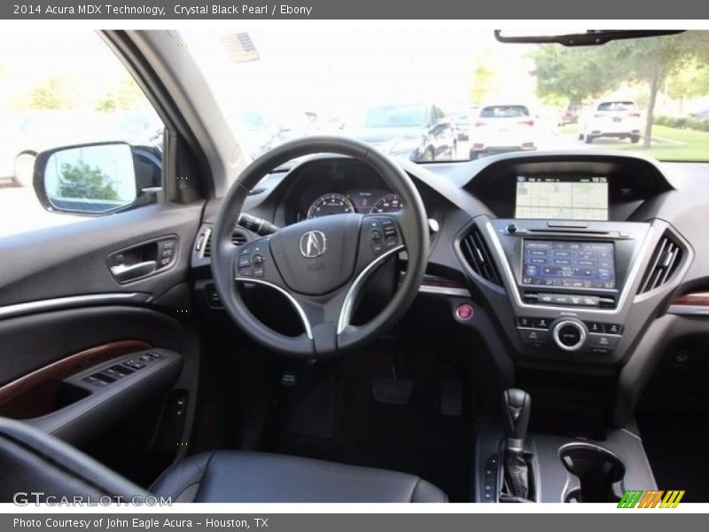 Crystal Black Pearl / Ebony 2014 Acura MDX Technology