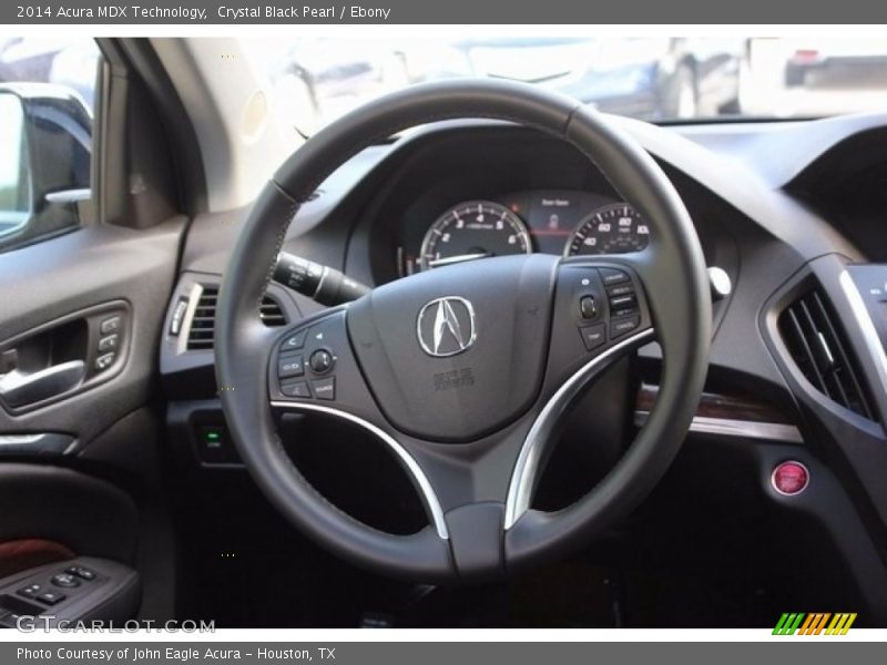 Crystal Black Pearl / Ebony 2014 Acura MDX Technology
