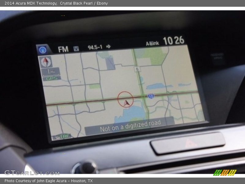 Crystal Black Pearl / Ebony 2014 Acura MDX Technology