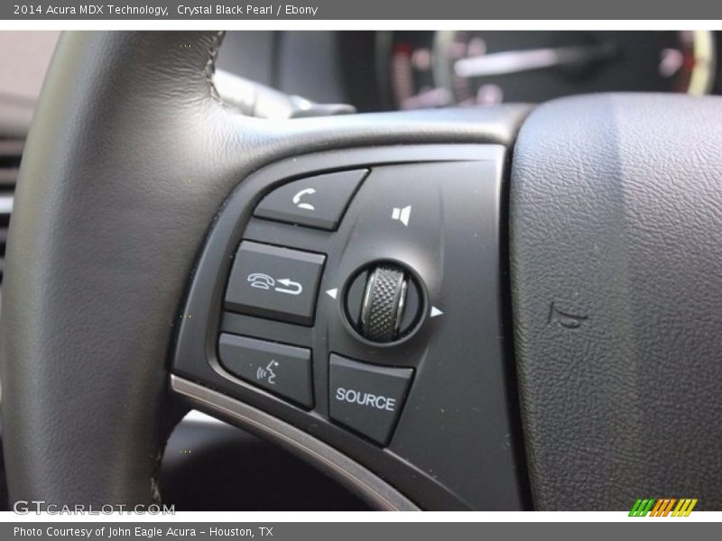 Crystal Black Pearl / Ebony 2014 Acura MDX Technology