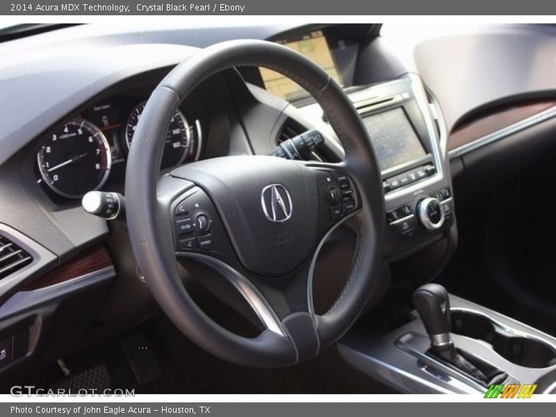 Crystal Black Pearl / Ebony 2014 Acura MDX Technology