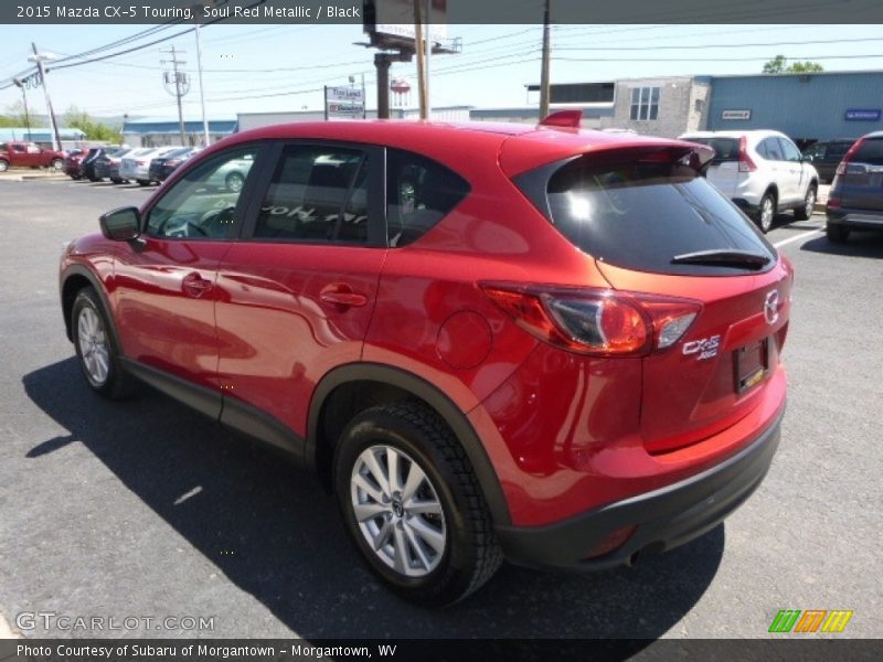 Soul Red Metallic / Black 2015 Mazda CX-5 Touring